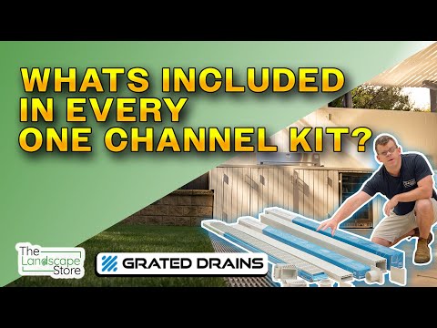 'One Channel' Outdoor Modular Drainage System