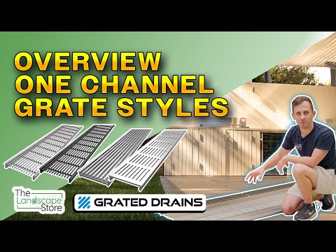 'One Channel' Outdoor Modular Drainage System