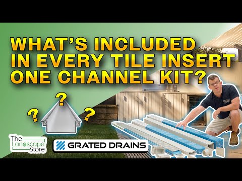 One Channel - Tile Insert Drain