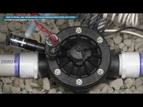 Hunter Accu-Sync Valve Pressure Regulator - 20-100psi