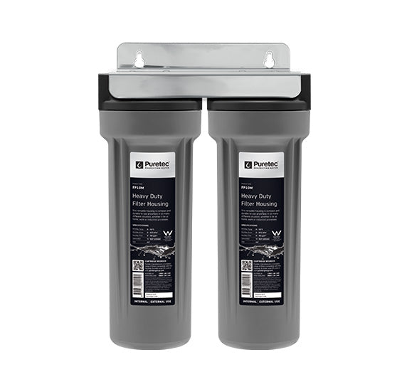 Puretec CD13-3 Twin Housing Water Filter System 20mm Connections