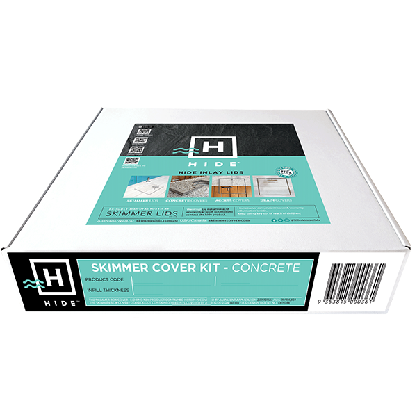 Hide Skimmer Lid & Access Cover - Wet Pour Concrete Kit