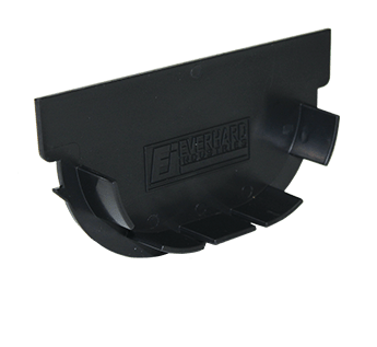 Everhard EasyDRAIN Compact Channel & Black Polymer Grate