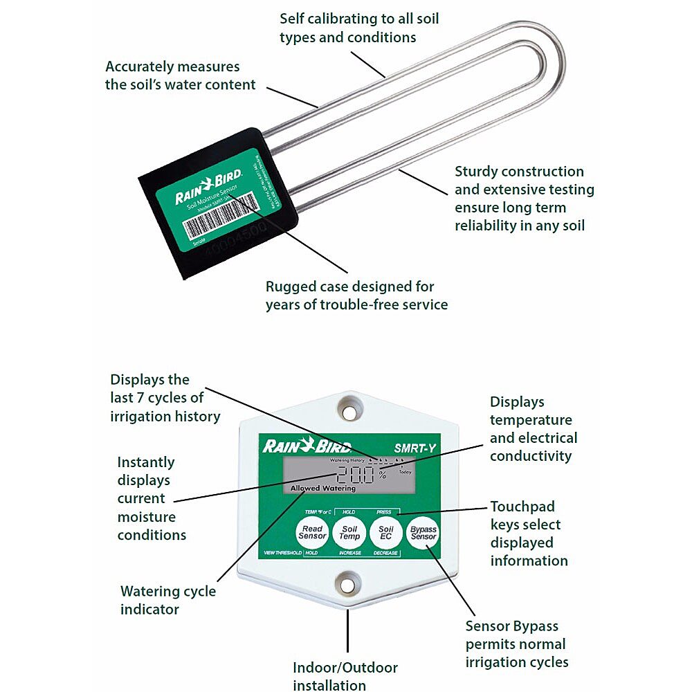 Rain Bird Soil Moisture Sensor SMRT-Y Kit