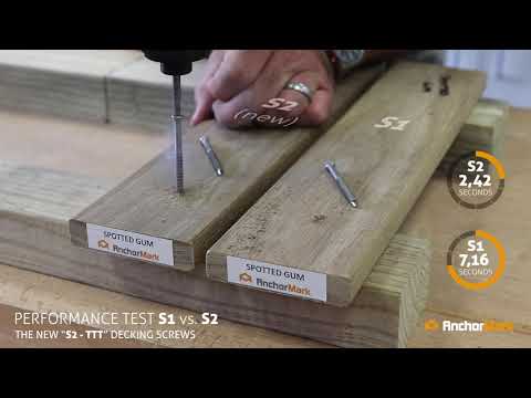 AnchorMark A2 Stainless Steel S2-TTT Decking Screw